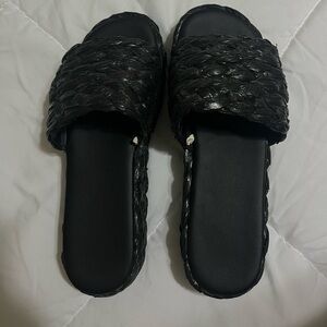 a new day(target) black platform sandals
